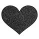 Прикраса на соски Bijoux Indiscrets – Flash Heart Black, Чорний