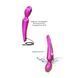Стимулятор для клитора Love To Love Pleaser Iridescent Berry, эффект постукивания, 5 режимов