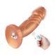 Фаллоимитатор с вибрацией Hismith Slightly Curved Vibrating Silicone Dildo Monster Series, KlicLok