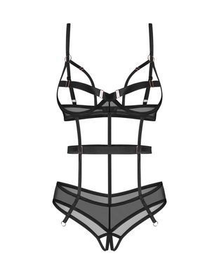 Боді Obsessive Euridia crotchless teddy XL/2XL