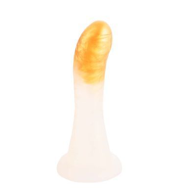 Страпон LOCKINK SEVANDA Queen Sheba Strapon Golden Dildo, регульовані кріплення, силіконовий дилдо