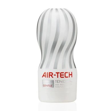 Мастурбатор Tenga Air-Tech Gentle, більш висока аеростимуляція та всмоктувальний ефект, Білий
