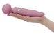 Вібромасажер 2в1 PILLOW TALK - Sultry Pink, класичний масажер і вібратор з ротацією, підігрів, Рожевий, Рожевий