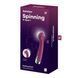 Вибратор с ротацией Satisfyer Spinning G-Spot 1 Red, плоская площадка для стимуляции точки G