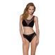 Топ с прозрачной вставкой Passion PS002 TOP M, black, M