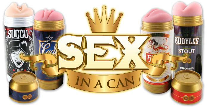 Уникальная серия мастурбаторов Fleshlight Sex in a Can (Секс в Баночке)